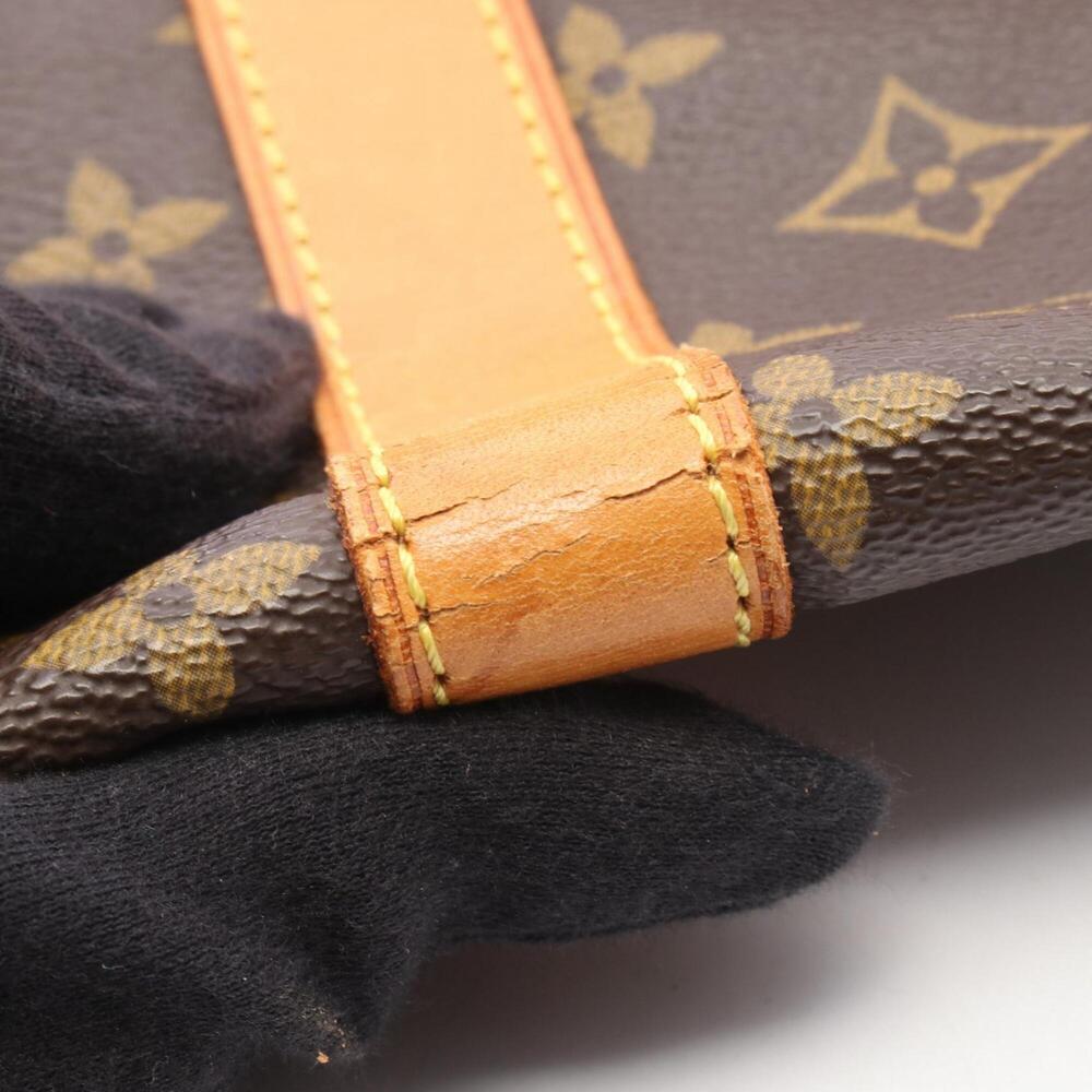 LOUIS VUITTON Brown Monogram Leather Boston Bag - Picture 7 of 9